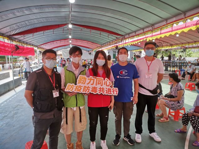 【我為群眾辦實事】 助抗疫，防毒害——三鄉鎮開展禁毒宣傳活動 圖1.jpg