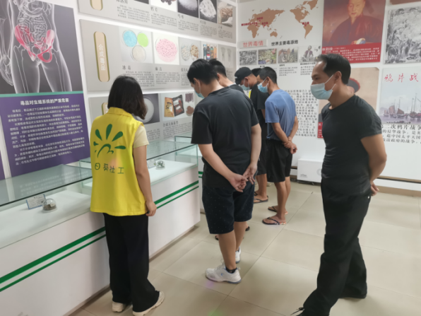 阜沙鎮禁毒信息〔2022〕第251期--【禁毒攻堅】“禁絕毒品 健康生活”-阜沙禁毒教育基地宣講活動